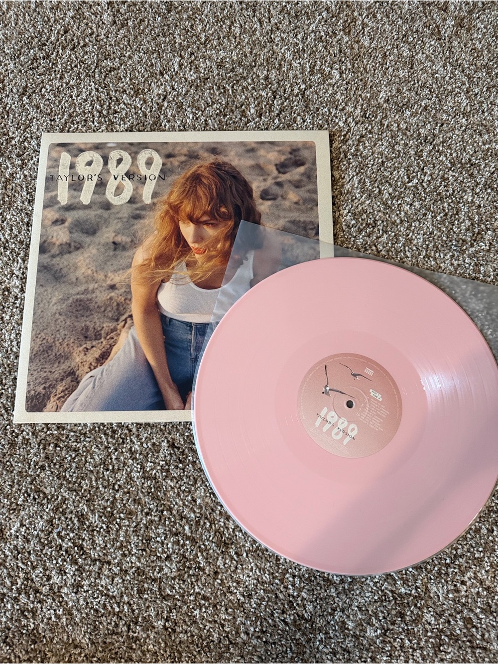 Taylor Swift 1989 (Taylor's Version) pink vinyl
